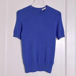Zara Fine Gauge Knit Blue Small